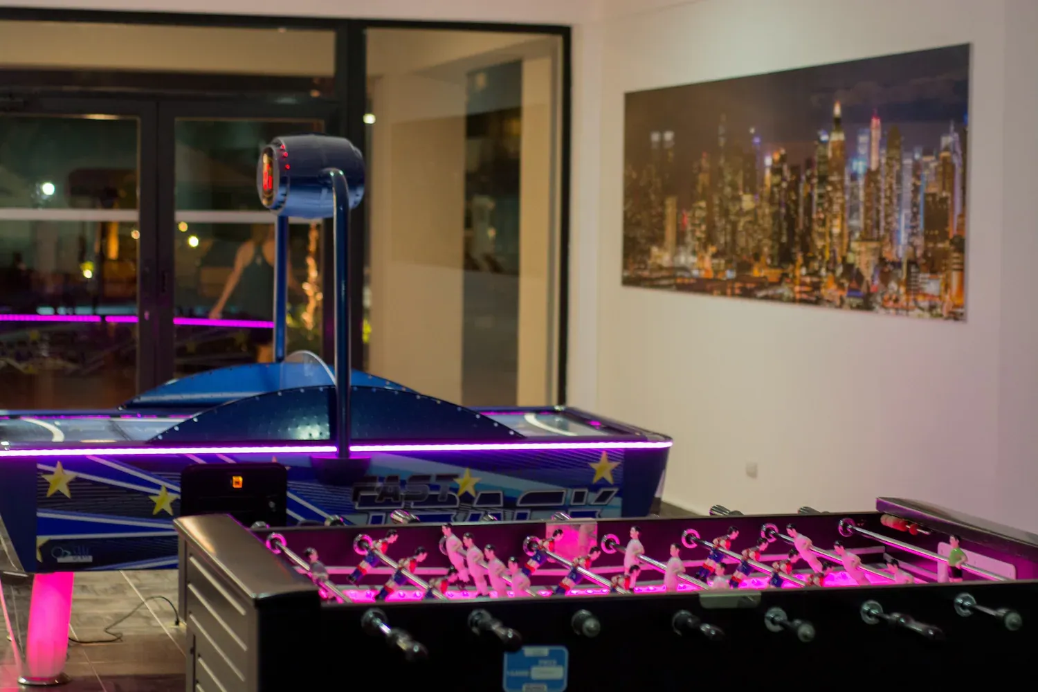Resort game room