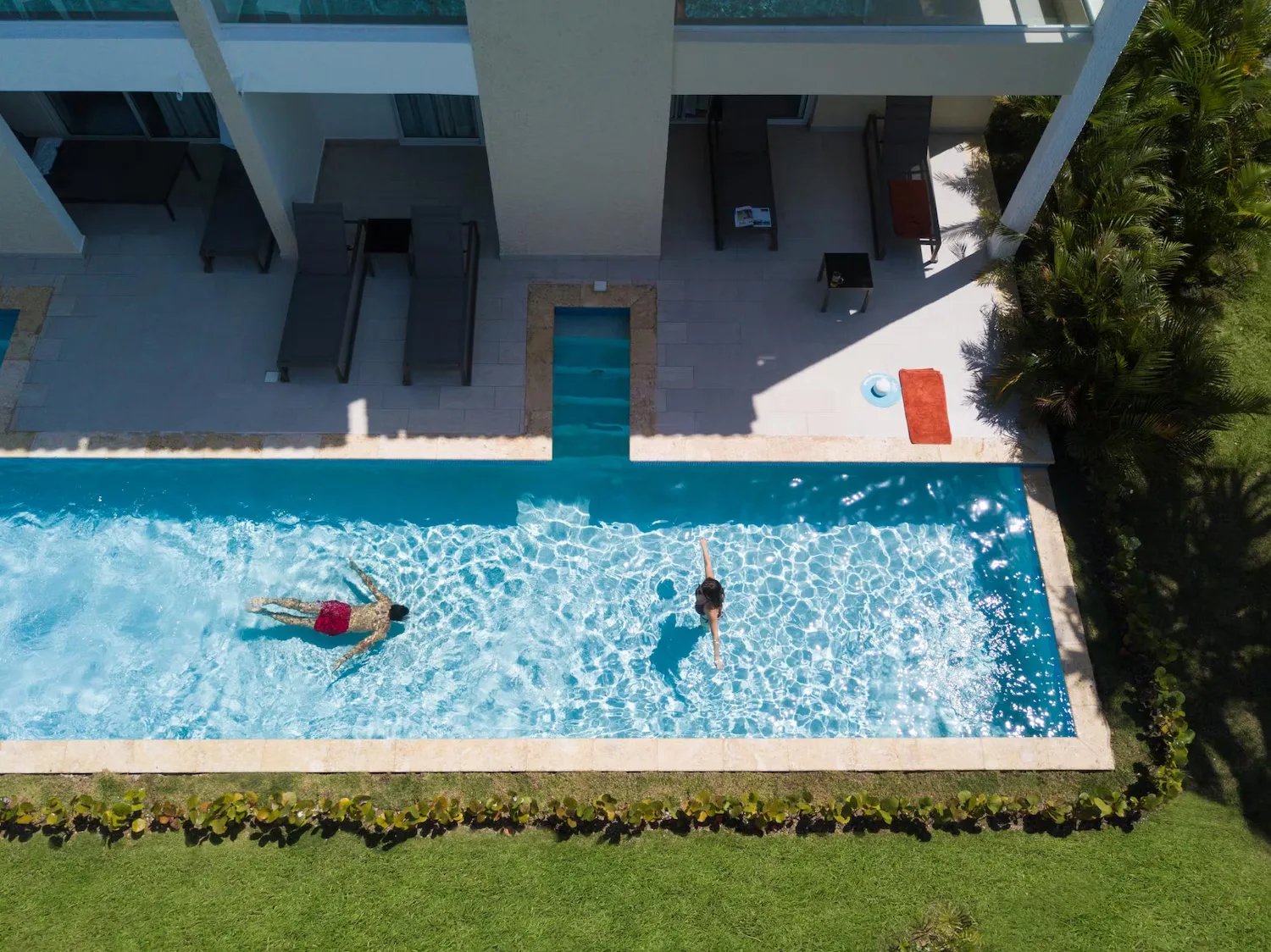 Outdoor swimming pool