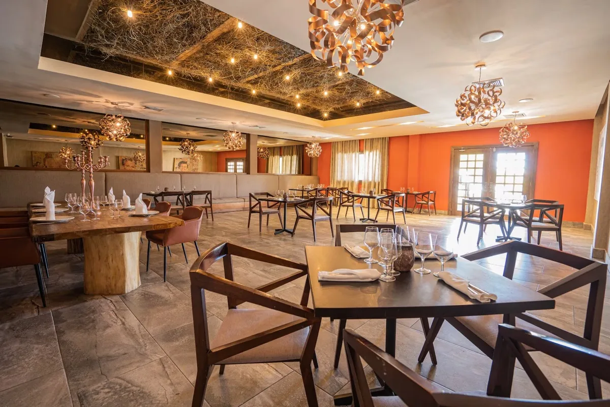 Resort restaurant dining room
