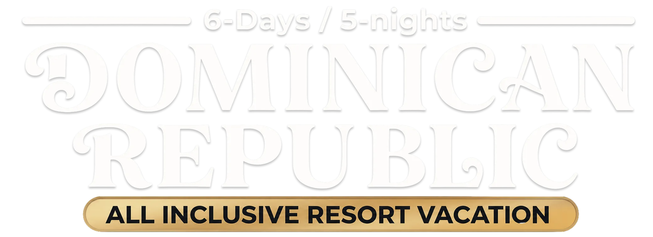 6-Days / 5-Nights Dominican Republic All Inclusive Resort Vacation